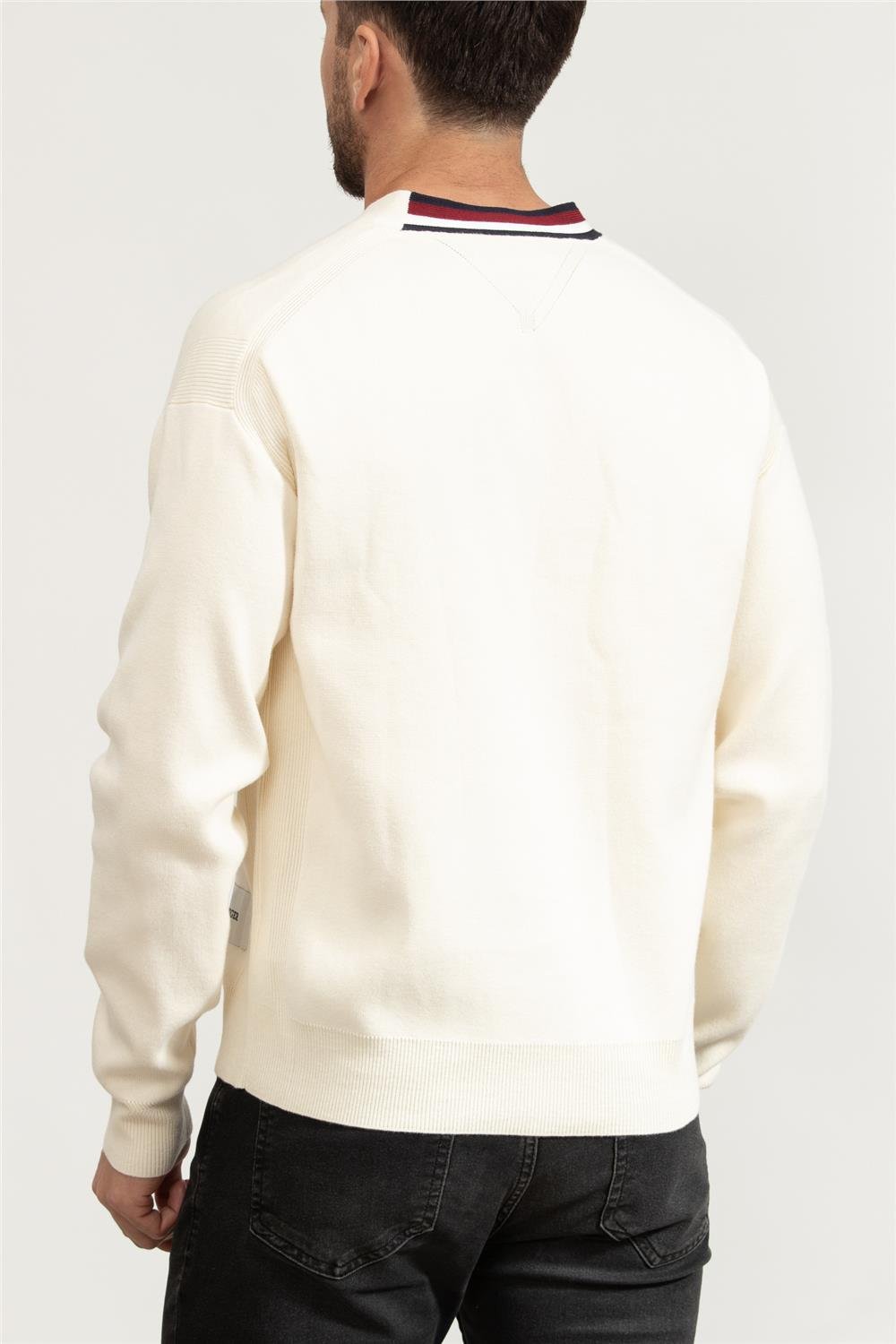 Tommy Hilfiger Global Stripe Erkek Hırka