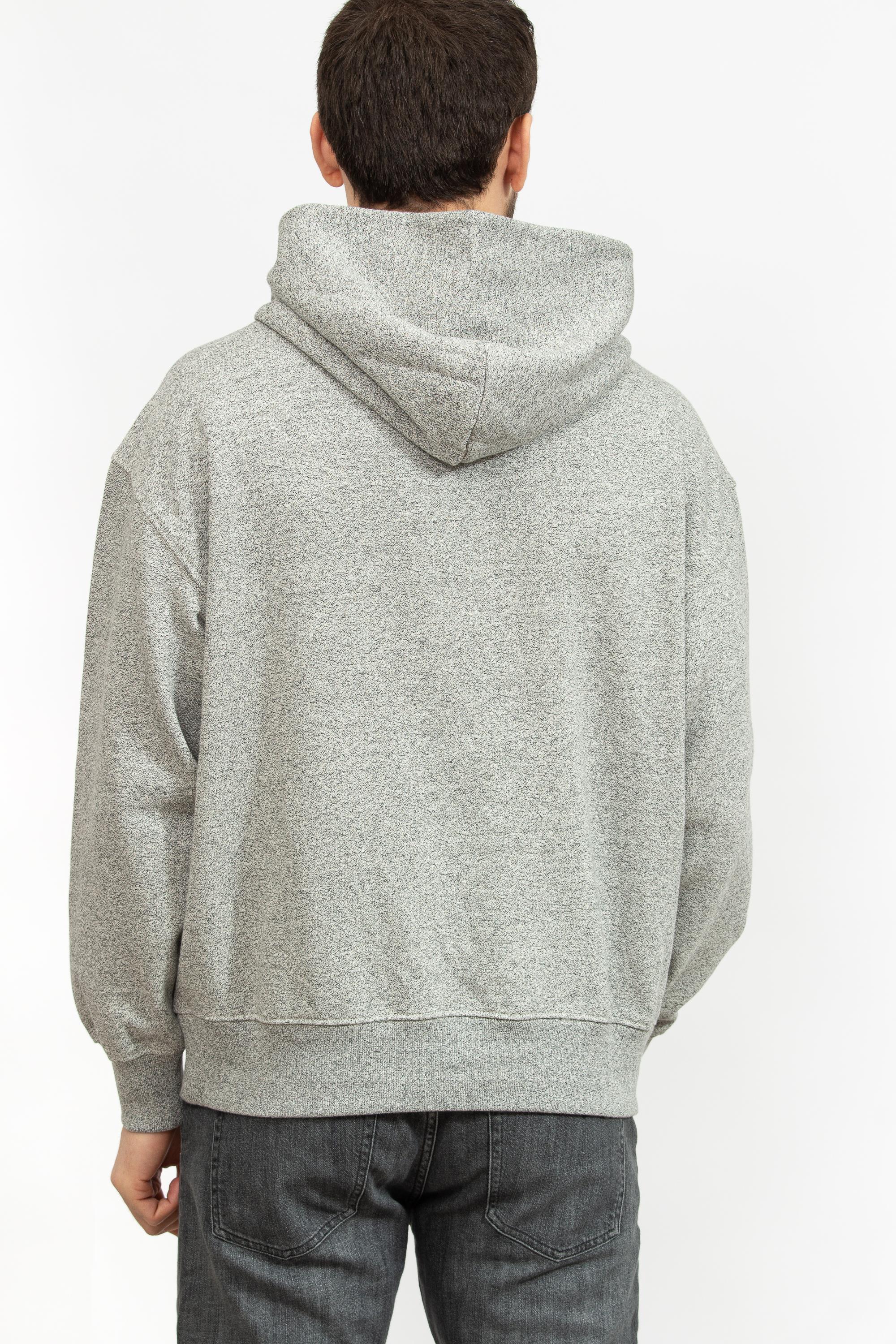 Tommy Hilfiger Monotype Mouline Erkek Kapüşonlu Sweatshirt