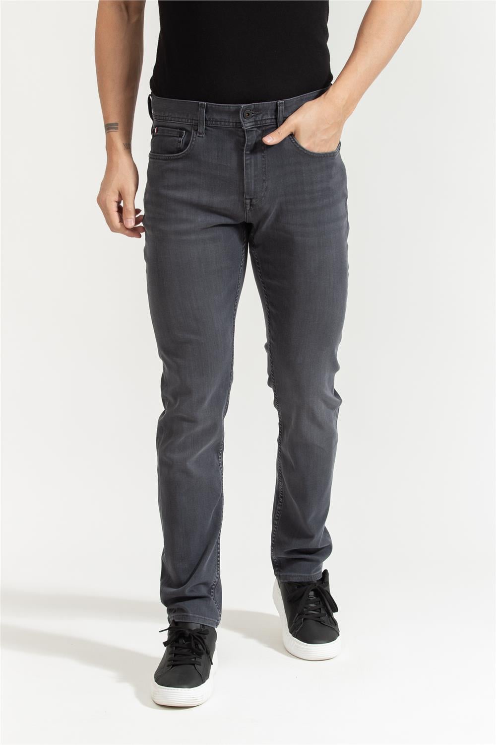 Tommy Hilfiger Straight Denton Erkek Jean Pantolon