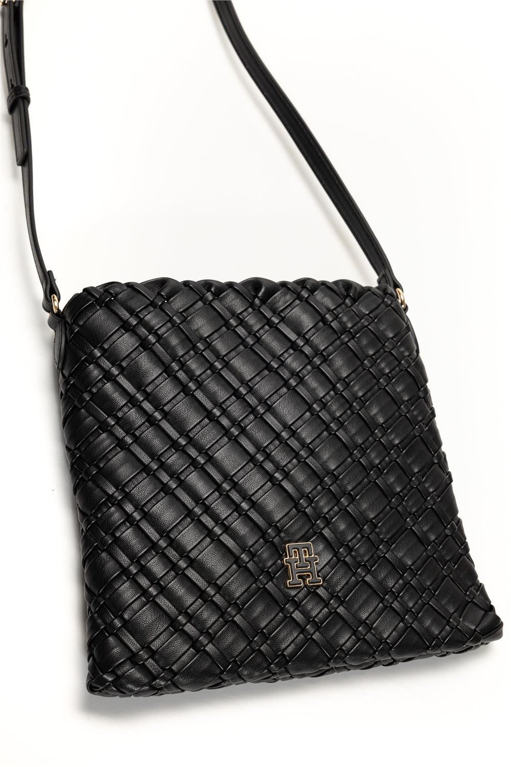 Tommy Hilfiger TH Braided Crossover Kadın Mini Omuz Çantası