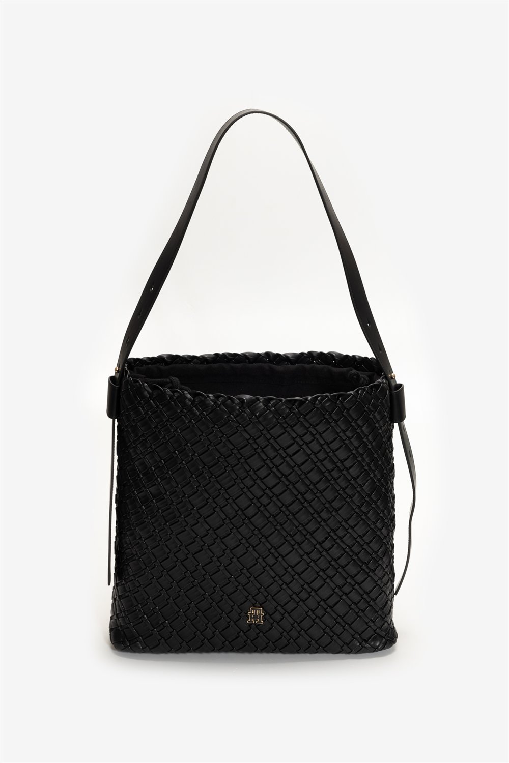 Tommy Hilfiger TH Braided Maxi Hobo Kadın Mini Omuz Çantası