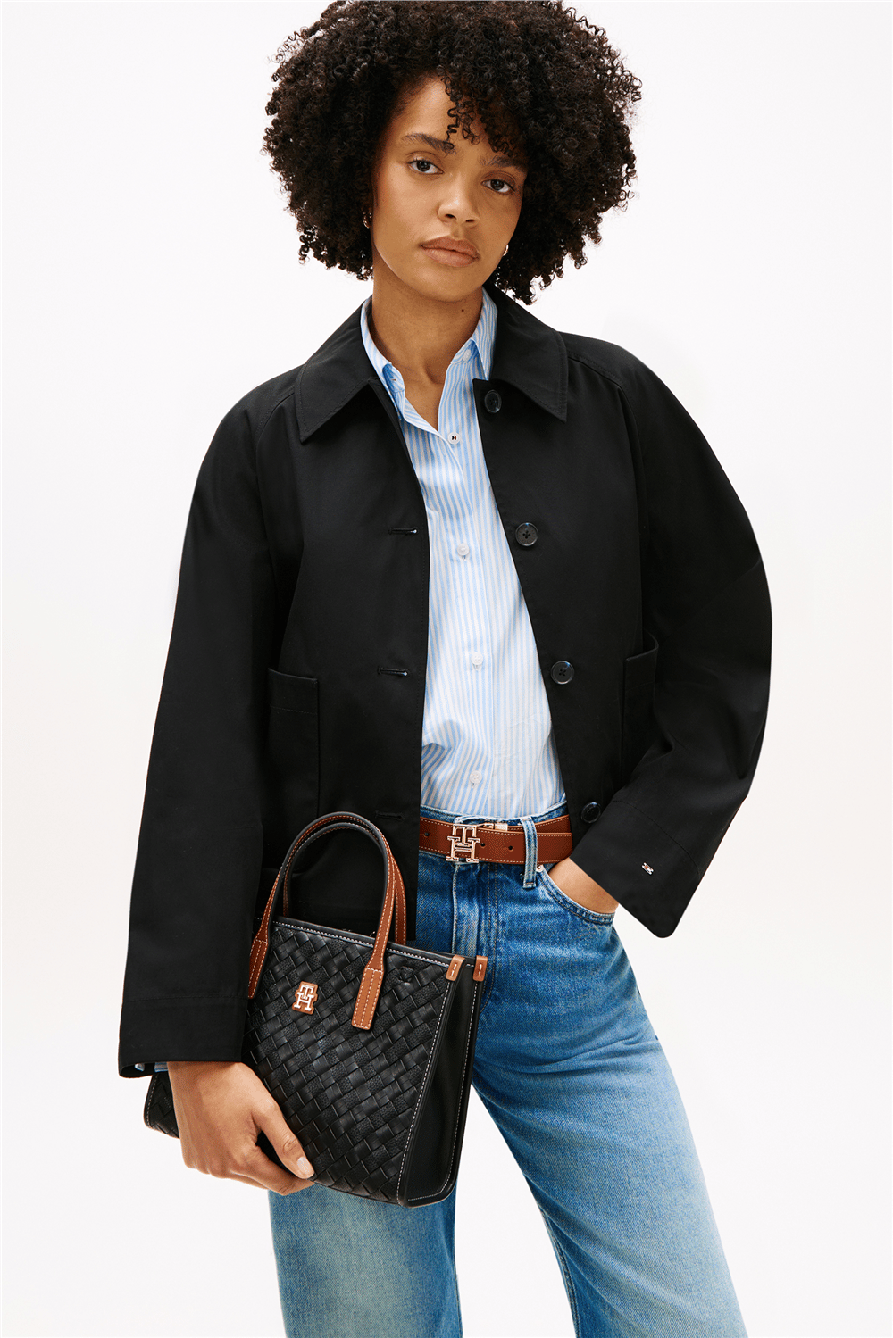 Tommy Hilfiger Th City Mini Tote Kadın Mini Omuz Çantası