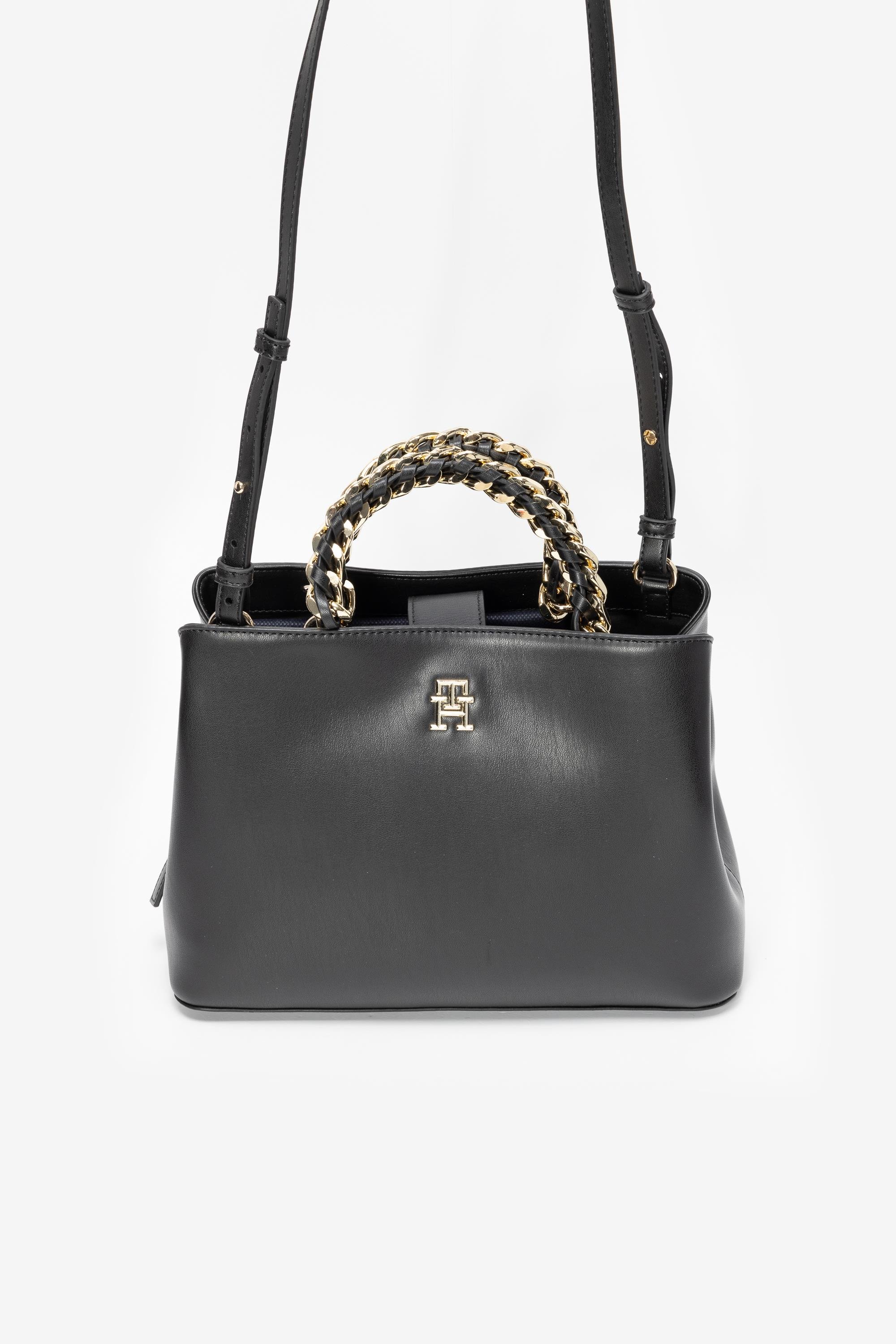 Tommy Hilfiger Th Feminine Medium Satchel Kadın Omuz Çantası