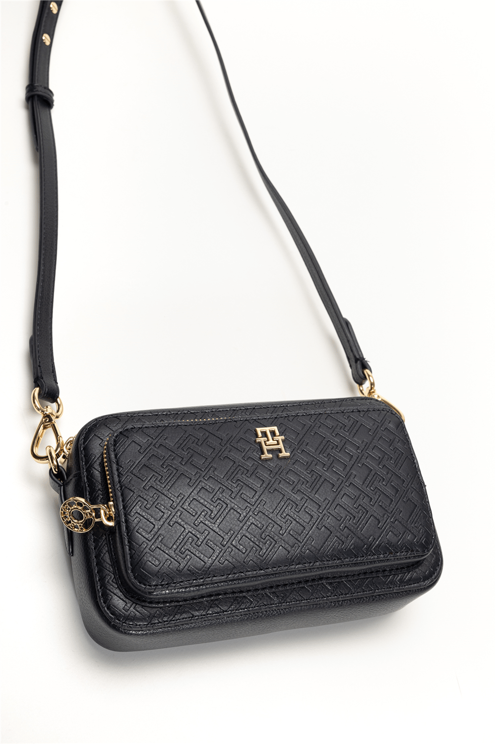 Tommy Hilfiger TH Icon Camera Bag Mono Kadın Mini Omuz Çantası