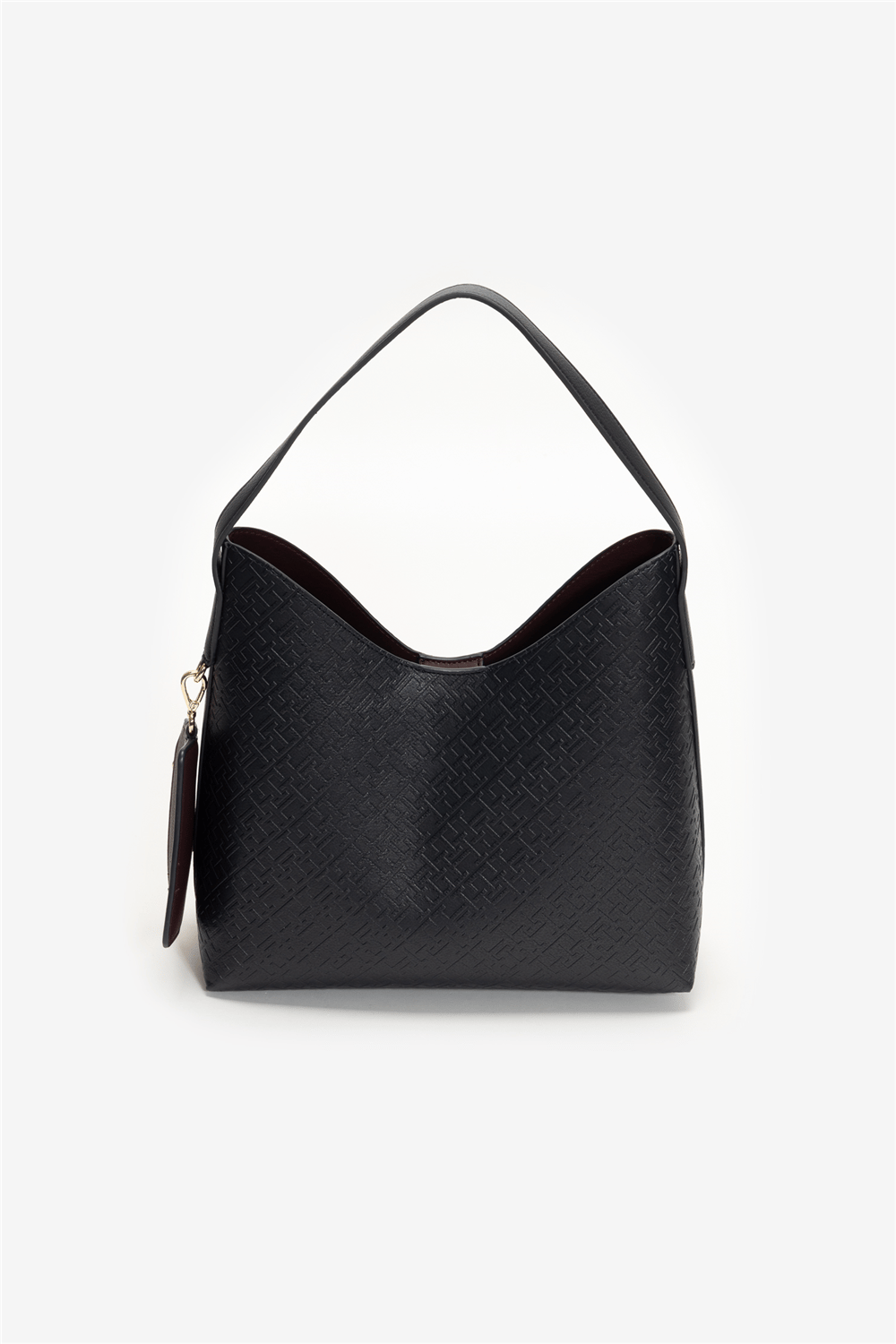 Tommy Hilfiger TH Icon Shoulder Bag Mono Kadın Mini Omuz Çantası