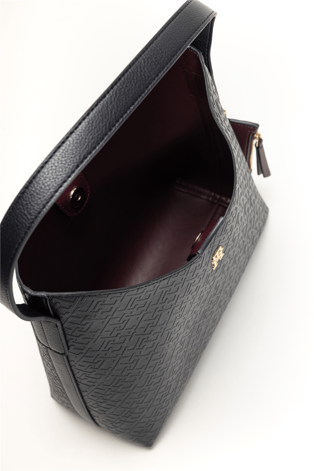 Tommy Hilfiger TH Icon Shoulder Bag Mono Kadın Mini Omuz Çantası