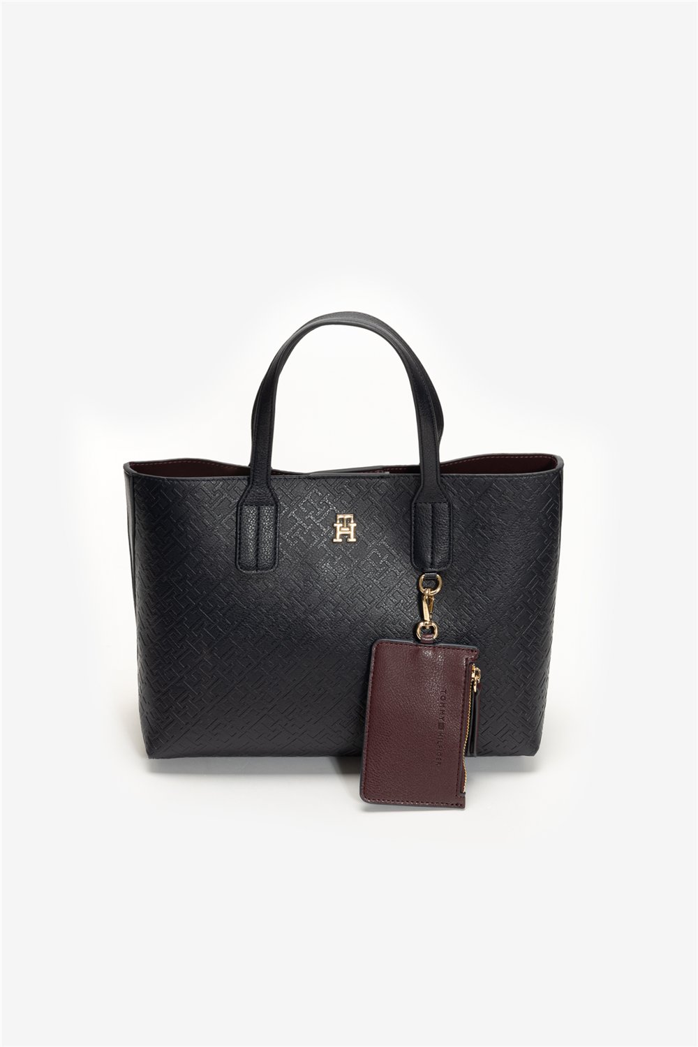 Tommy Hilfiger TH Icon Tote Mono Kadın Mini Omuz Çantası