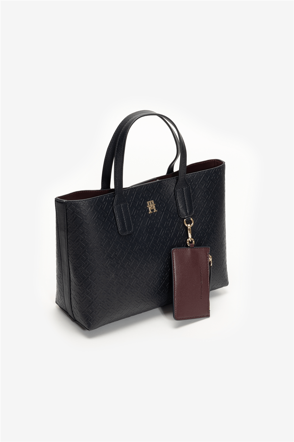 Tommy Hilfiger TH Icon Tote Mono Kadın Mini Omuz Çantası