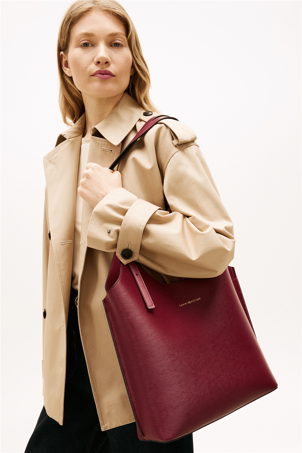 Tommy Hilfiger Th Modern Tote Kadın Mini Omuz Çantası