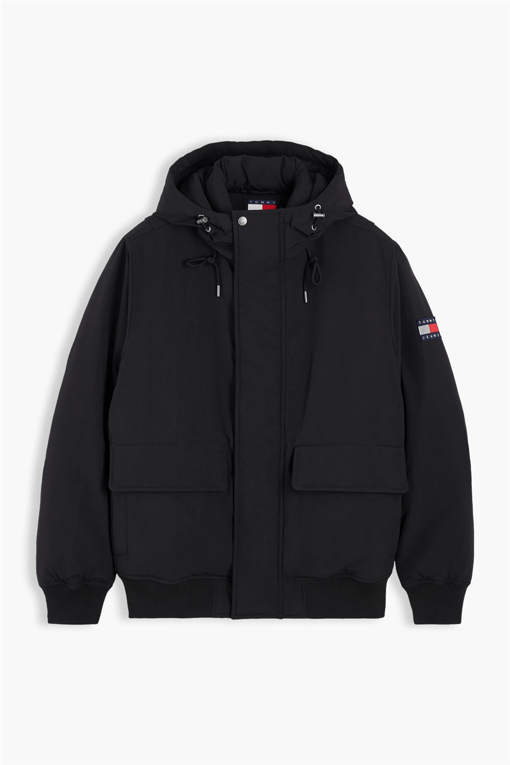 Tommy Hilfiger Tjm City Ready Bomber Erkek Bomber Mont Siyah