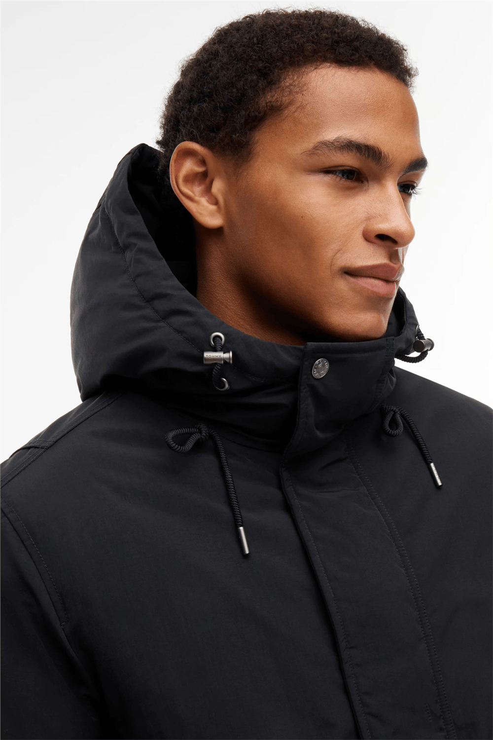 Tommy Hilfiger Tjm City Ready Bomber Erkek Bomber Mont Siyah