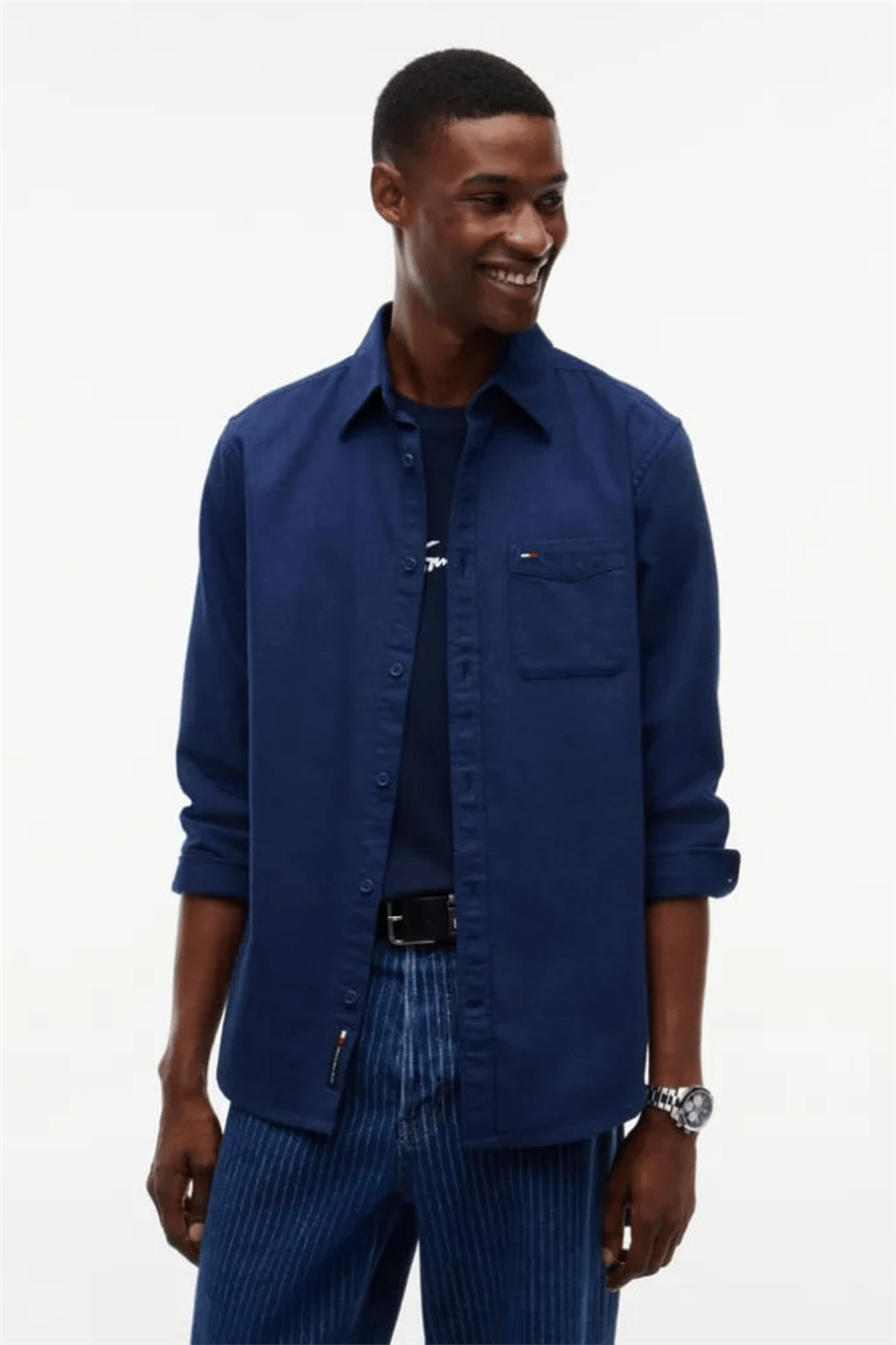 Tommy Hilfiger Tjm Reg Flannel Shirt Ext Erkek Gömlek