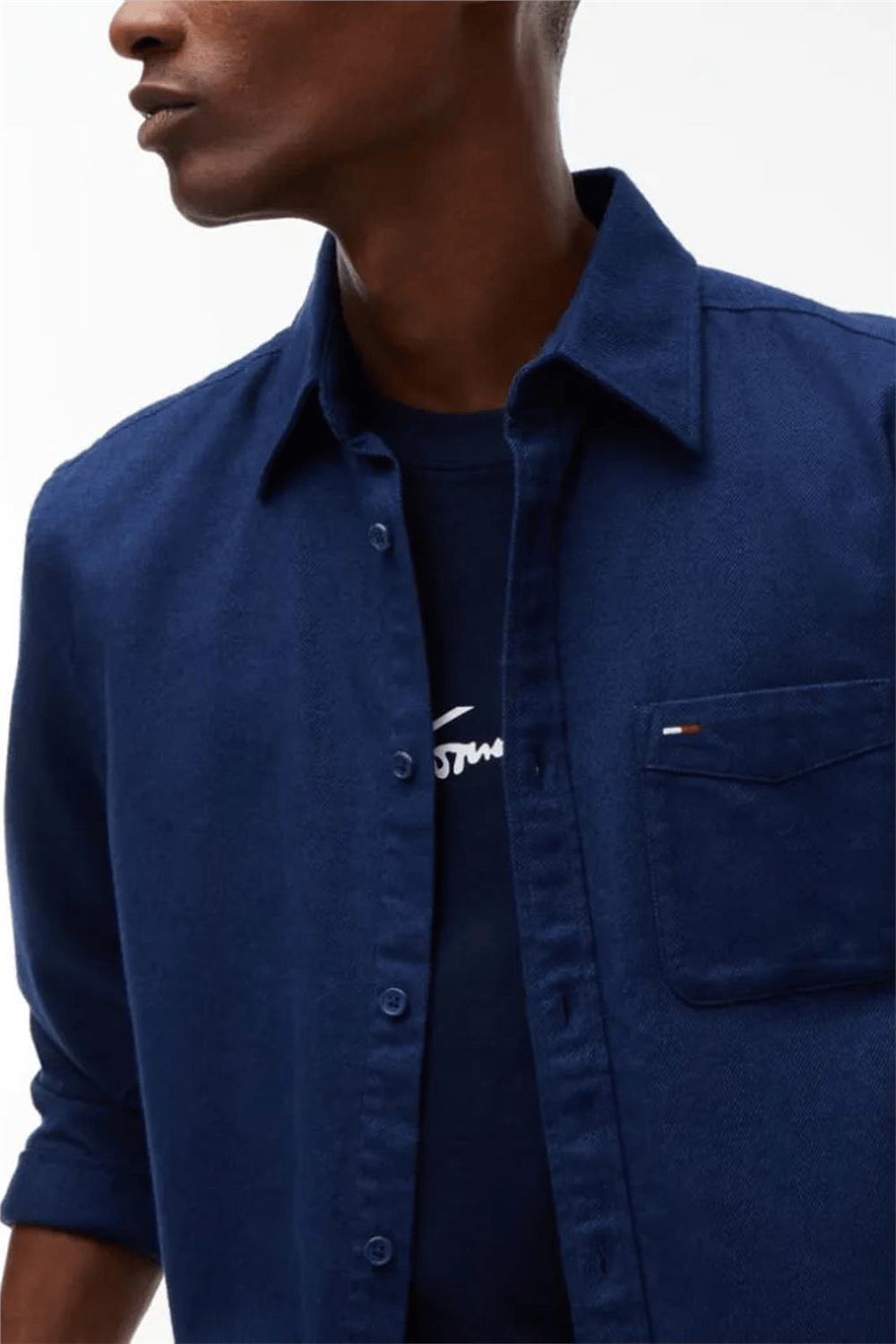 Tommy Hilfiger Tjm Reg Flannel Shirt Ext Erkek Gömlek