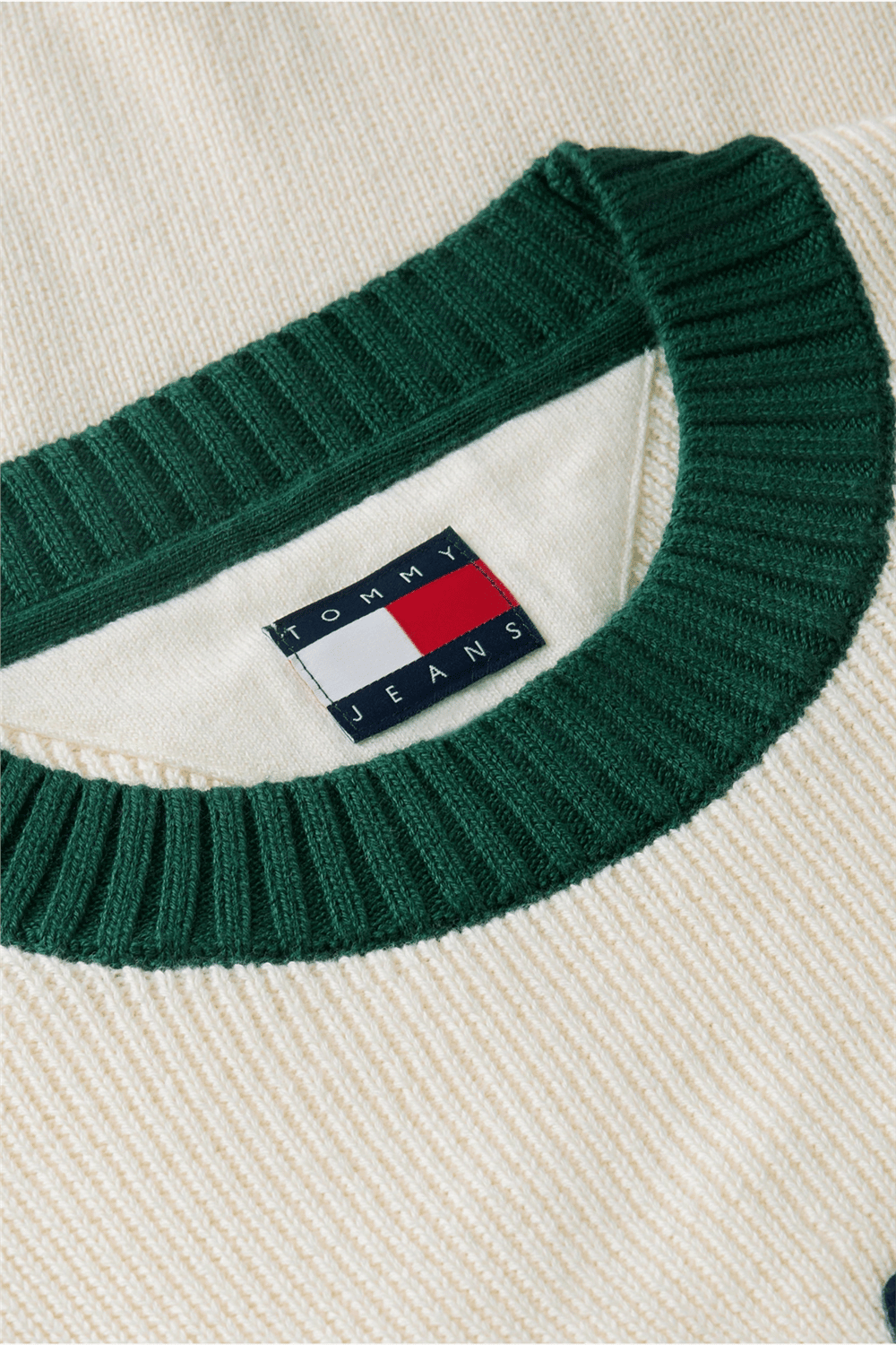Tommy Hilfiger Tjm Reg New Classics Sweater Ext Erkek Triko Bej