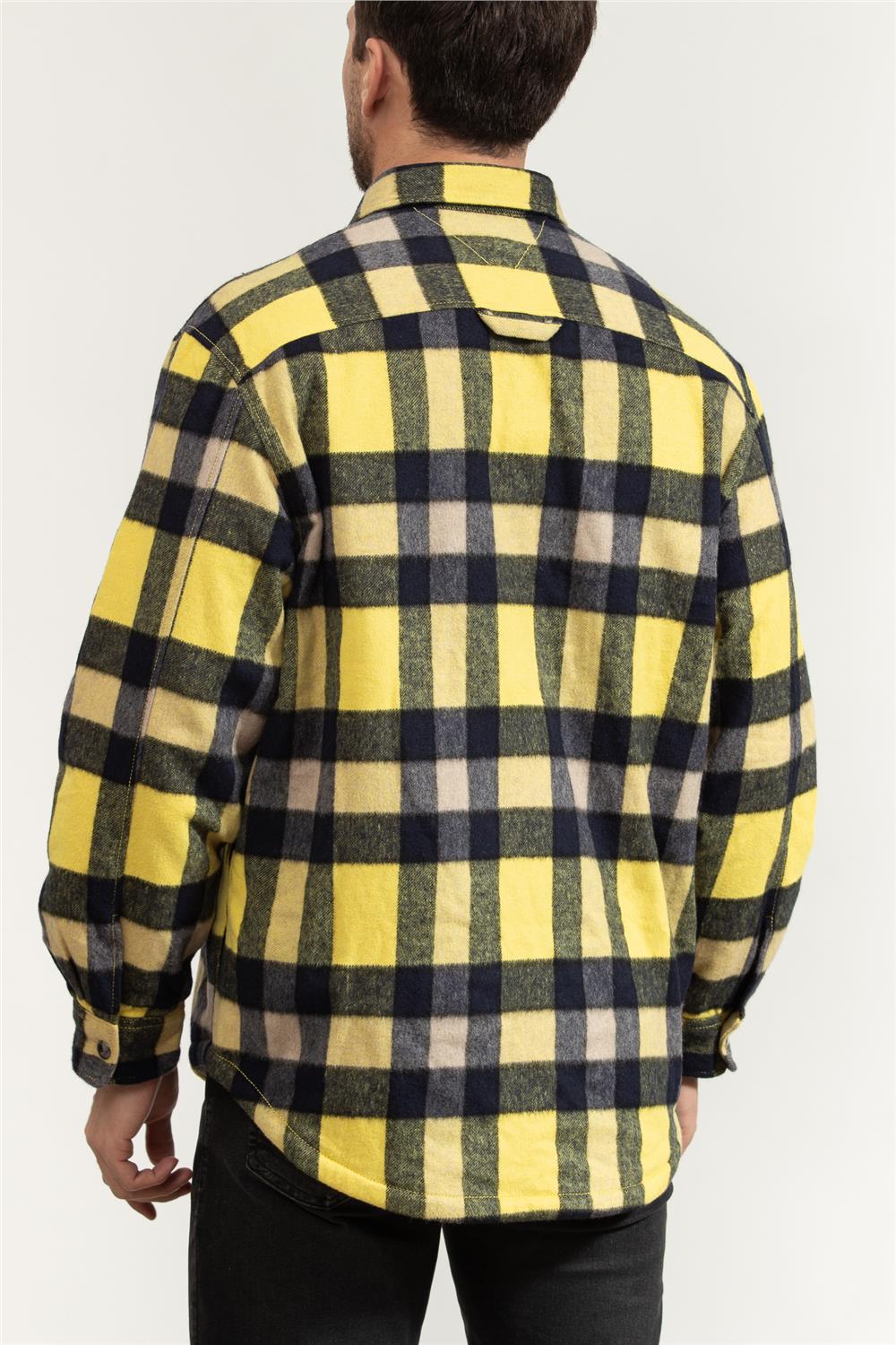 Tommy Hilfiger Wool Blend Check Erkek Gömlek