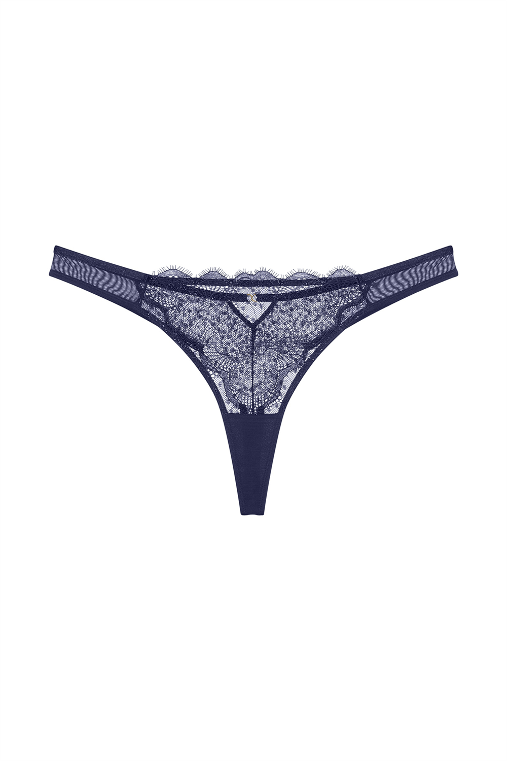 Triumph Amourette Sparkle String Kadın Külot Lacivert