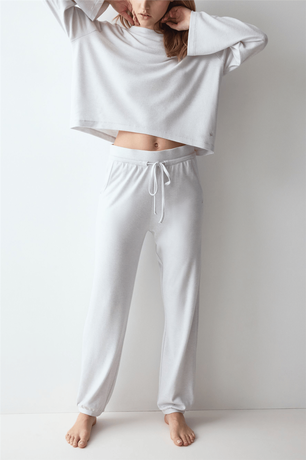 Triumph Cozy Comfort Cozy Trouser X 01 Kadın Eşofman Altı Gri