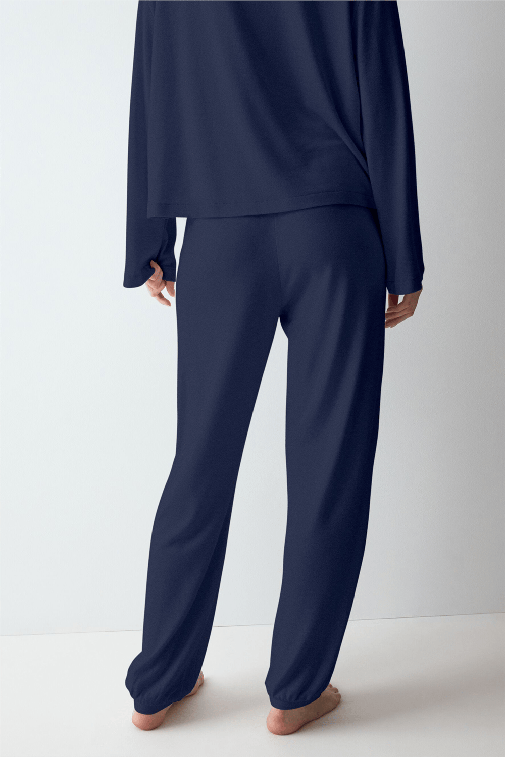 Triumph Cozy Comfort Cozy Trouser X 01 Kadın Eşofman Altı Mavi