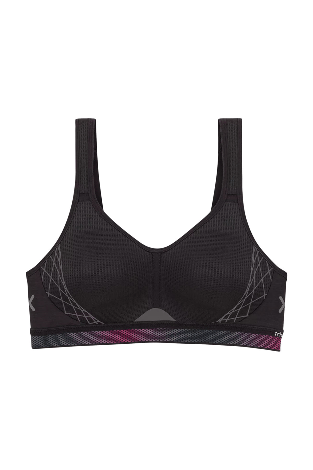 Triumph Triaction Cardio Flow P EX Kadın Sütyen Siyah