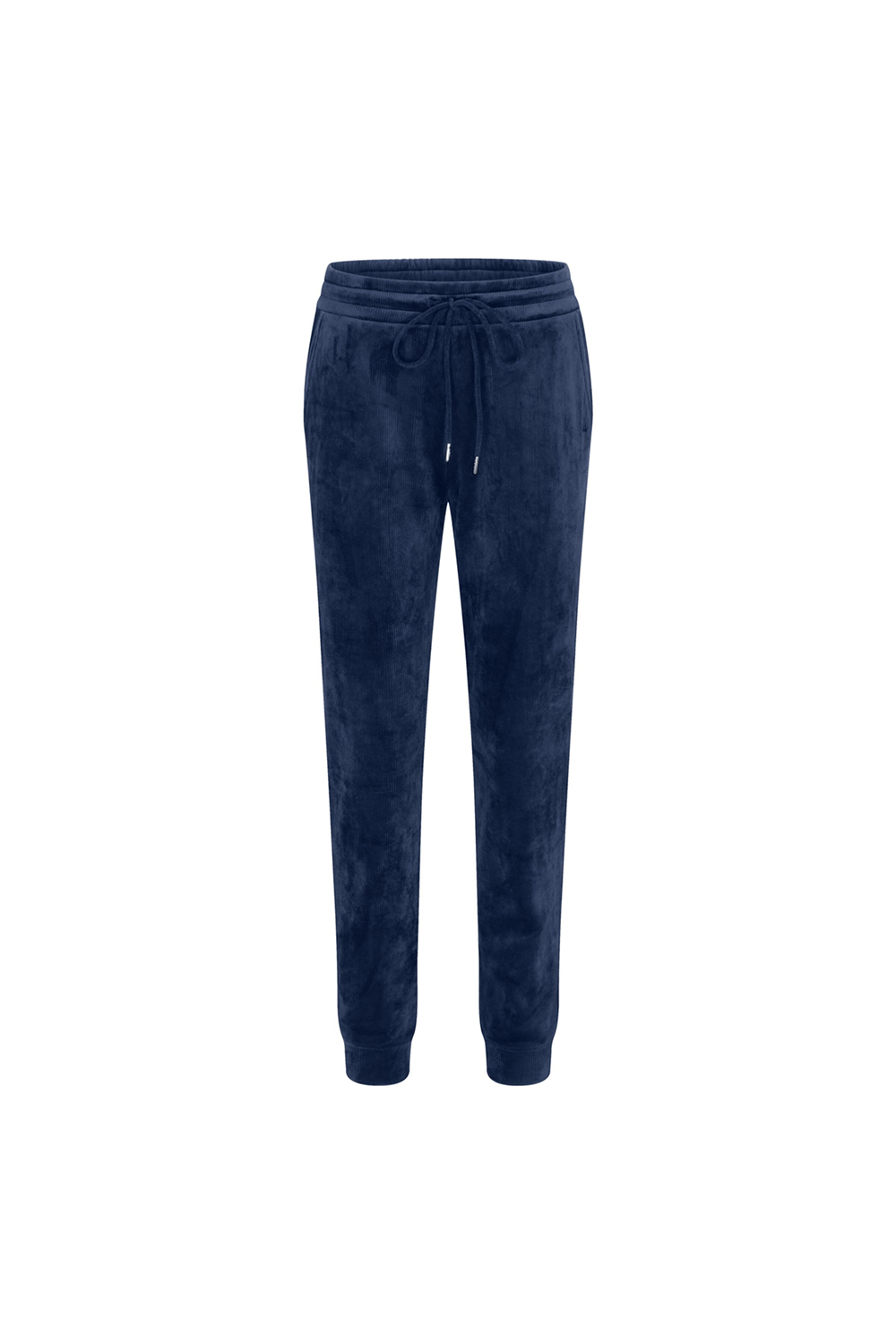 Triumph Velour Rib Trousers Kadın Eşofman Altı Lacivert