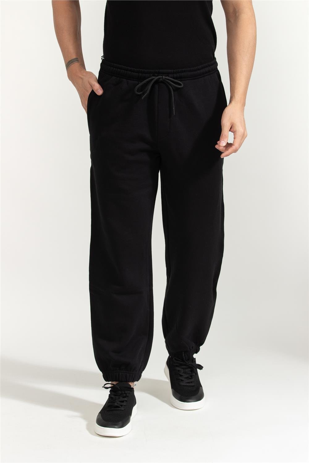 Versace Jeans Couture Brushed Cotton Fleece Erkek Eşofman Altı