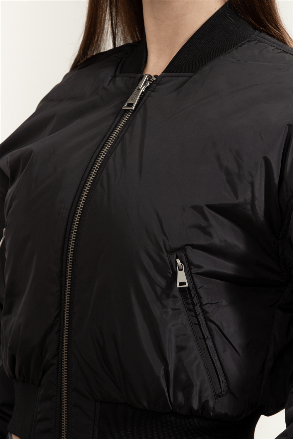 Versace Jeans Couture Crinkle Argyle NL Jacket Kadın Mont