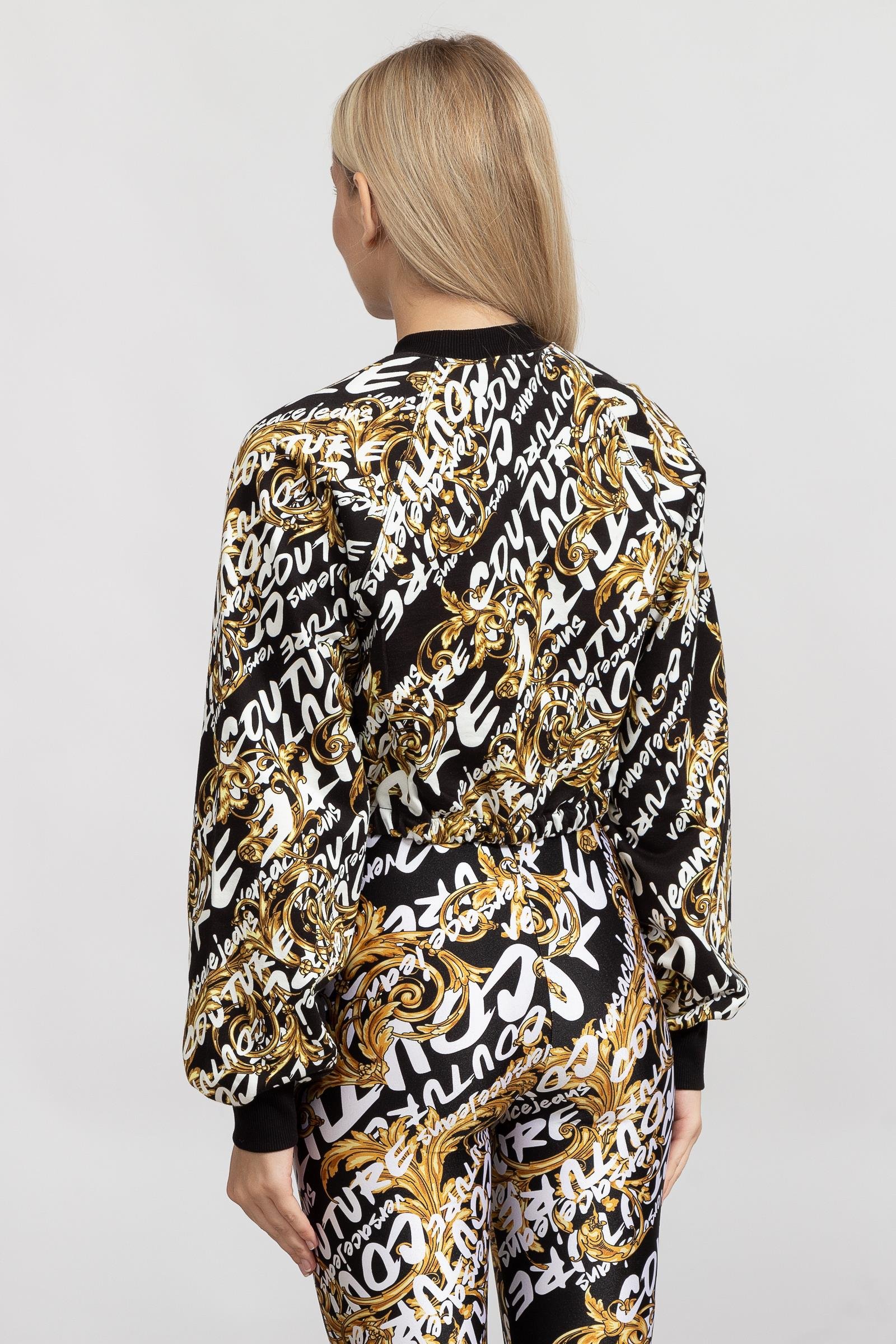 Versace Jeans Couture Easy Kadın Bisiklet Yaka Sweatshirt