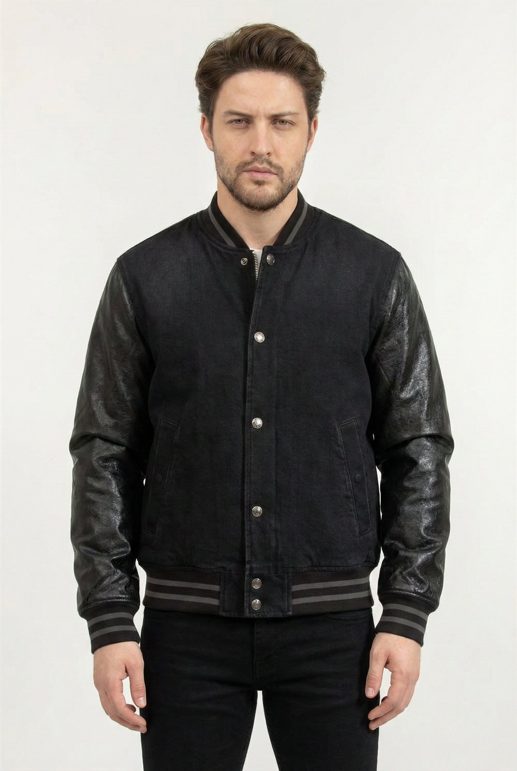 Versace Jeans Couture Emo Khol Smooth Jacket Erkek Mont