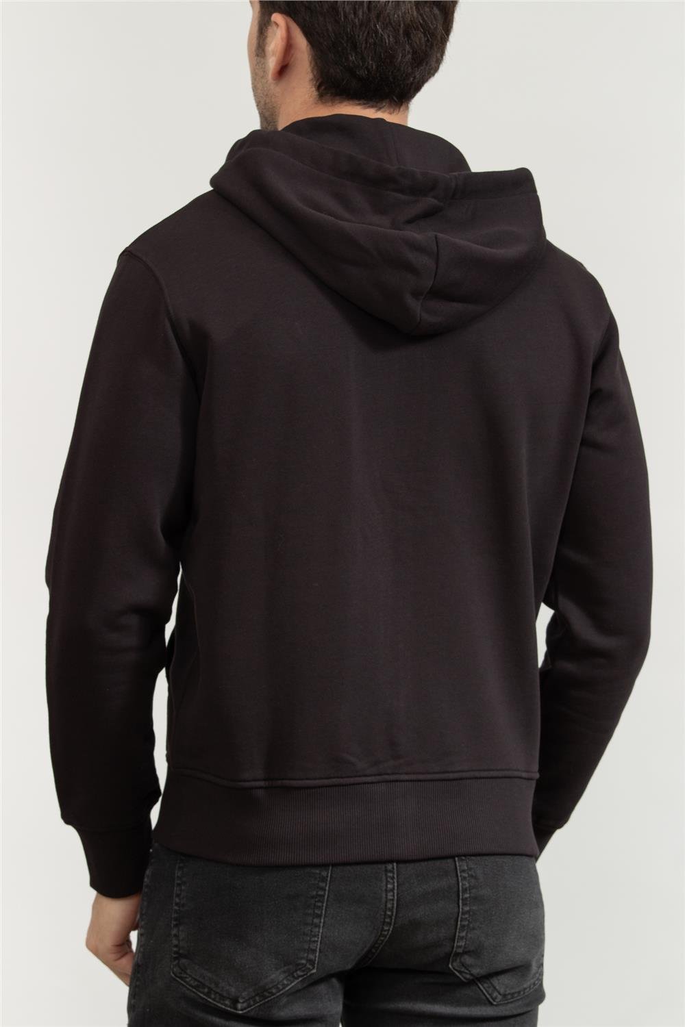 Versace Jeans Couture Erkek Fermuarlı Sweatshirt