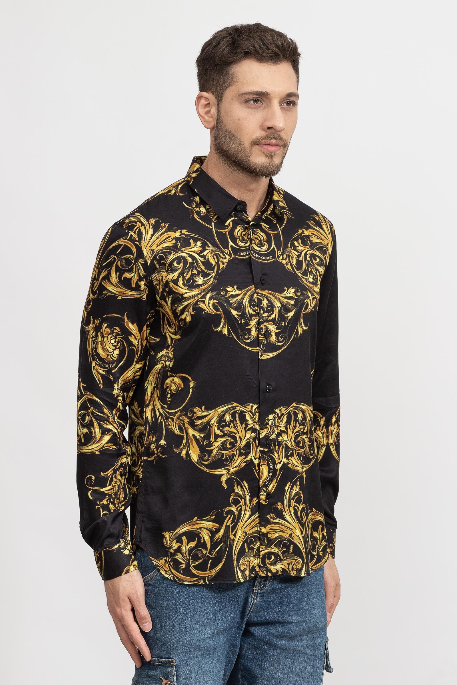 Versace Jeans Couture Erkek Fermuarlı Sweatshirt