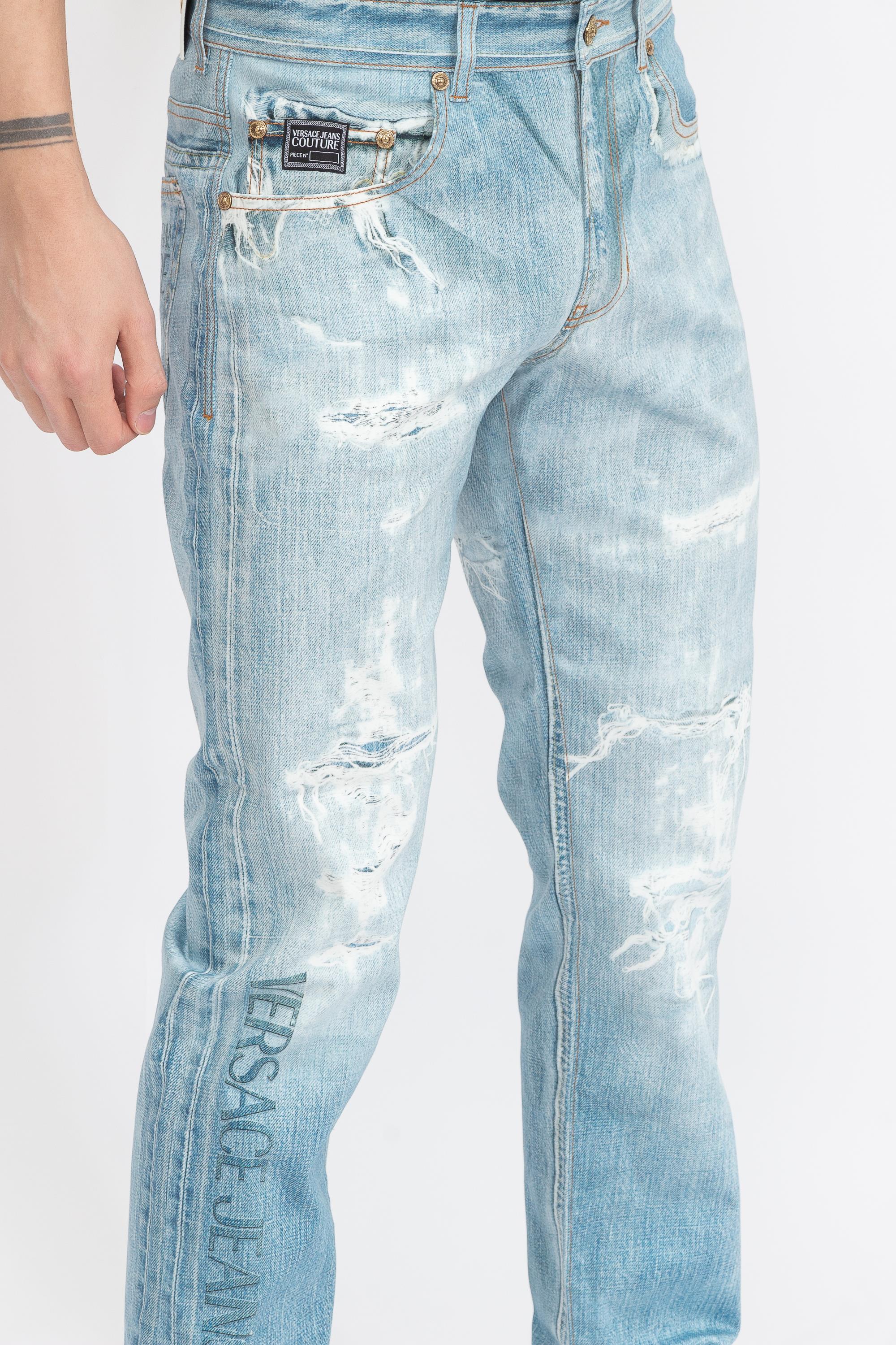 Versace Jeans Couture Erkek Jean Pantolon