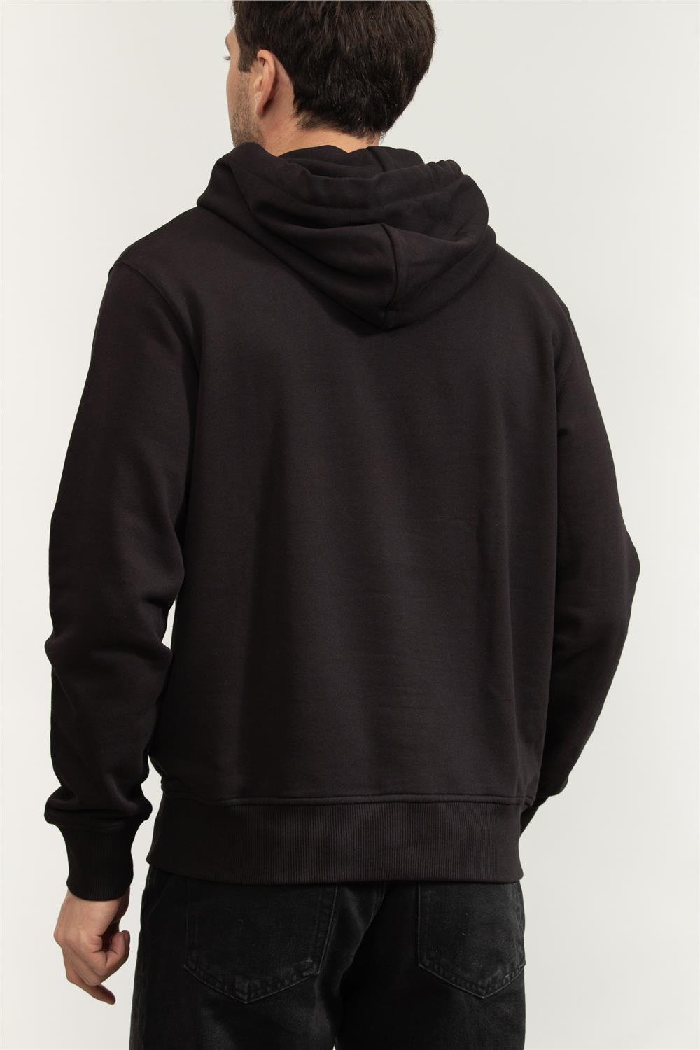 Versace Jeans Couture Erkek Kapüşonlu Sweatshirt