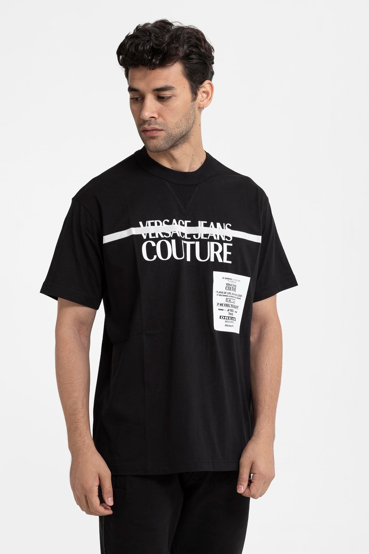 Versace Jeans Couture Jersey T.Mouse 68 Slim Fit Erkek T-Shirt
