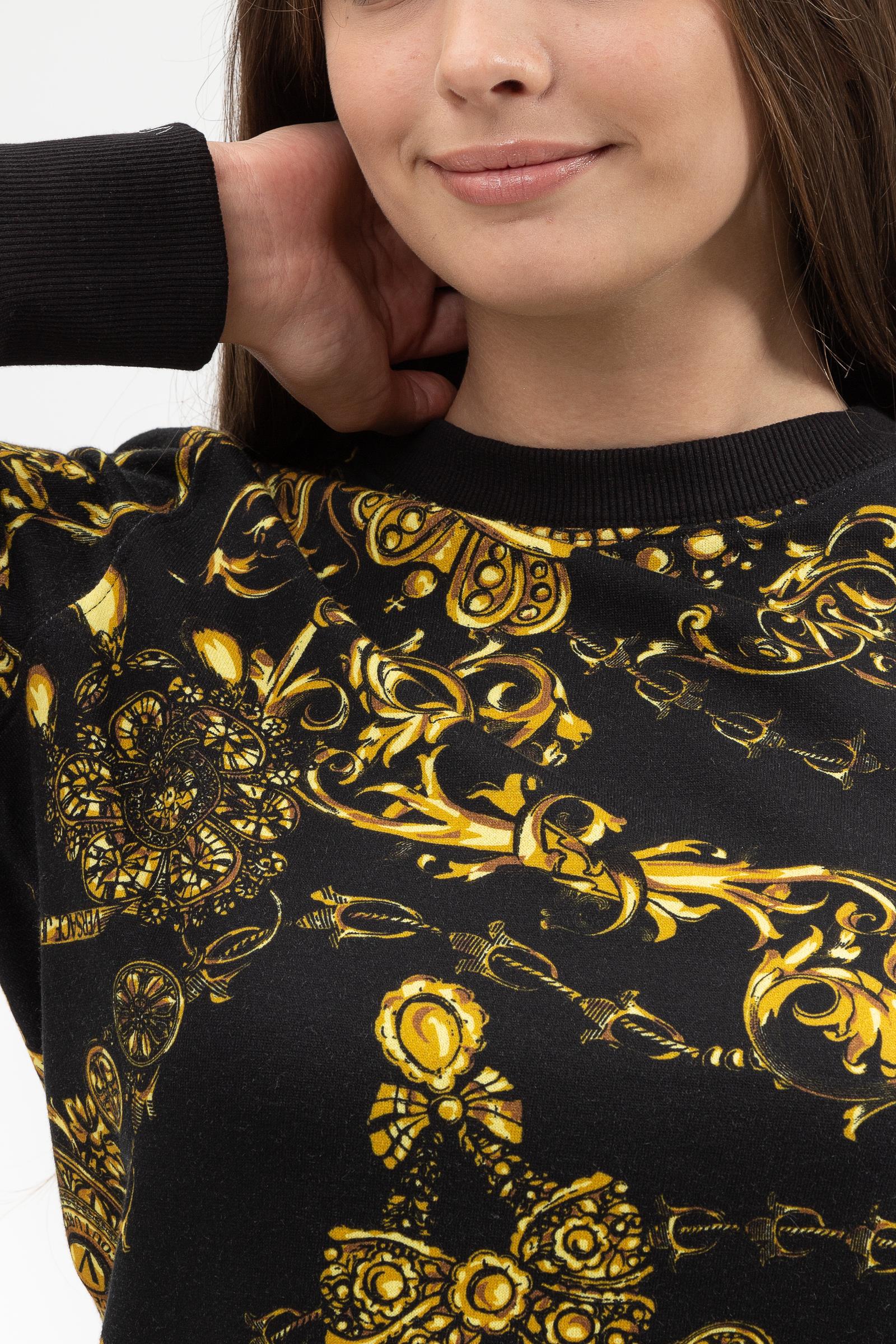 Versace Jeans Couture Kadın Bisiklet Yaka Sweatshirt