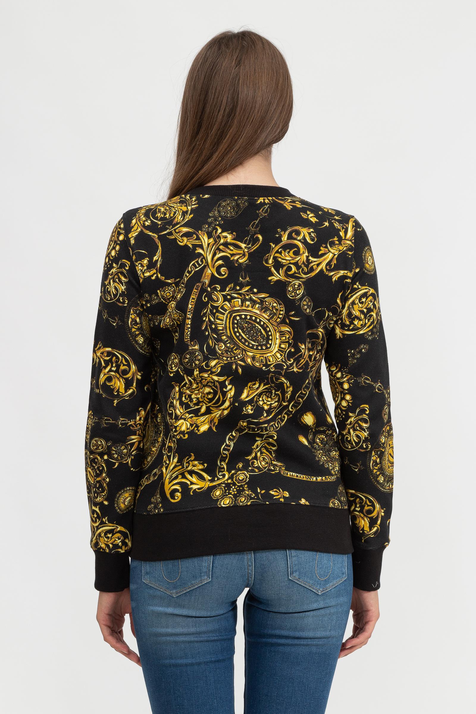 Versace Jeans Couture Kadın Bisiklet Yaka Sweatshirt