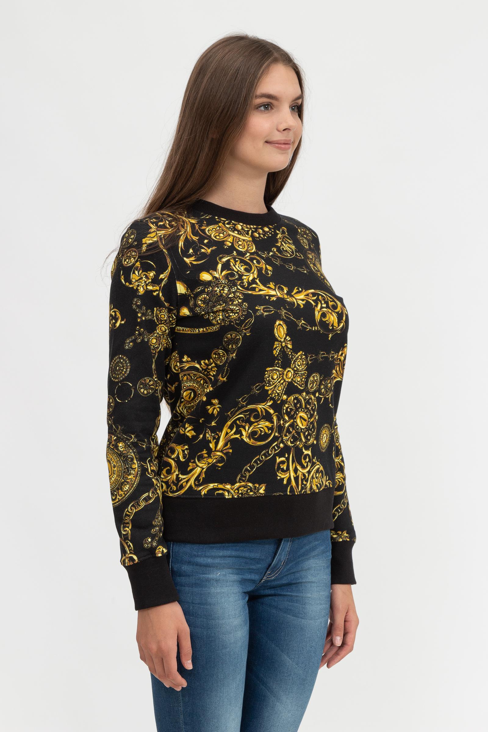 Versace Jeans Couture Kadın Bisiklet Yaka Sweatshirt