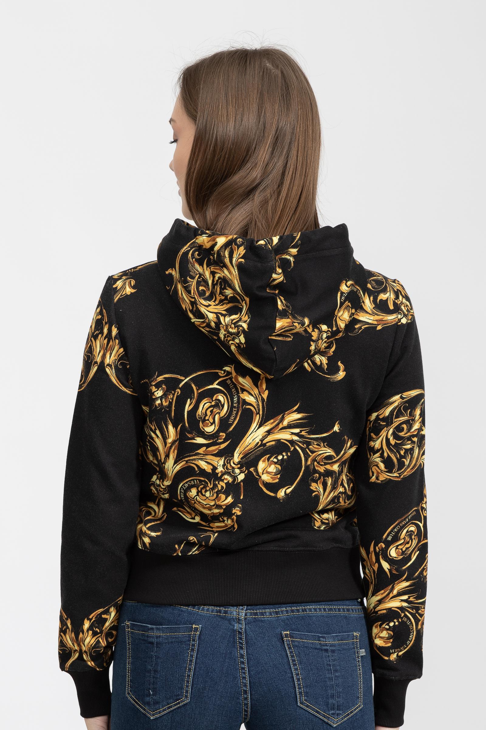 Versace Jeans Couture Kadın Fermuarlı Sweatshirt