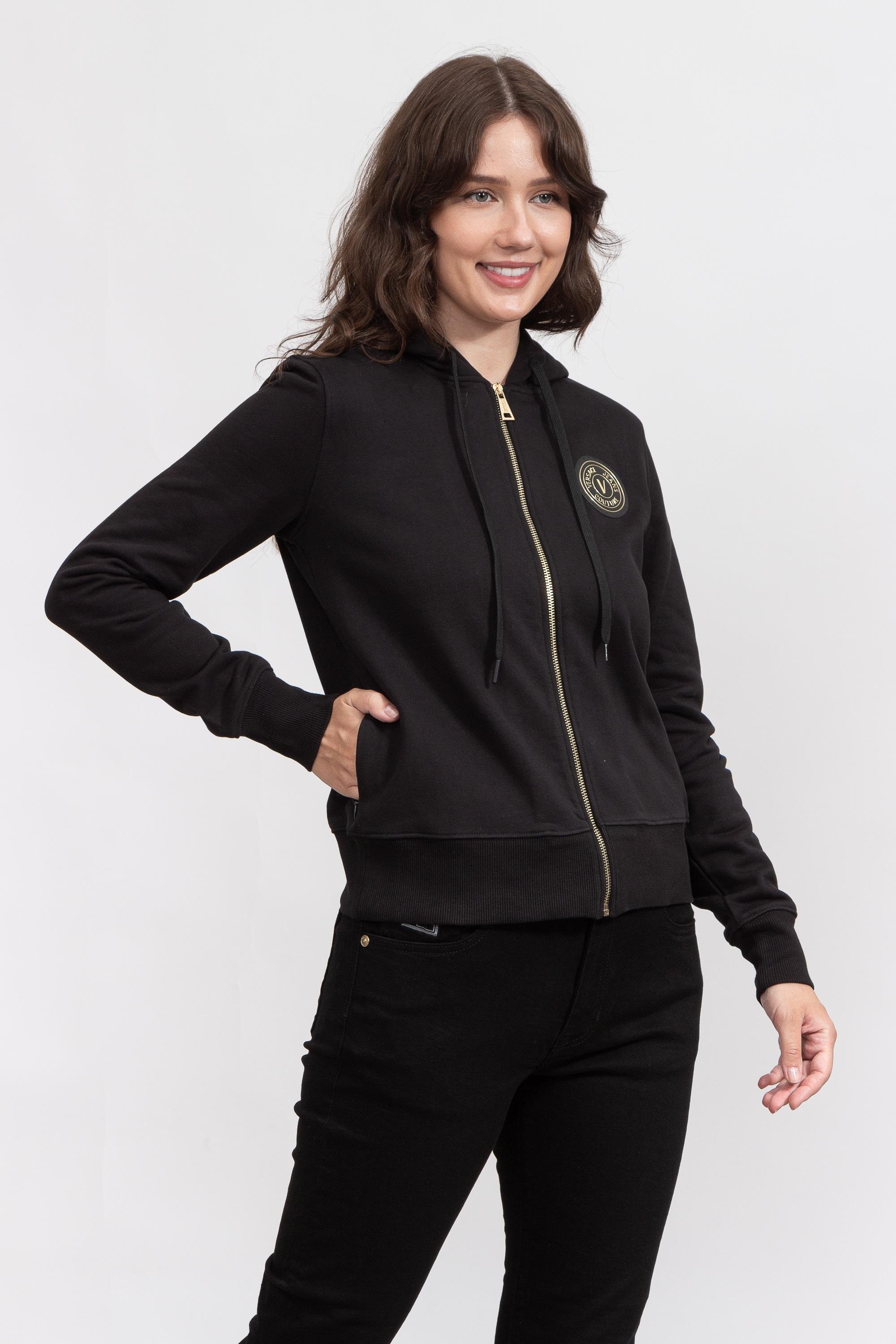 Versace Jeans Couture Kadın Fermuarlı Sweatshirt