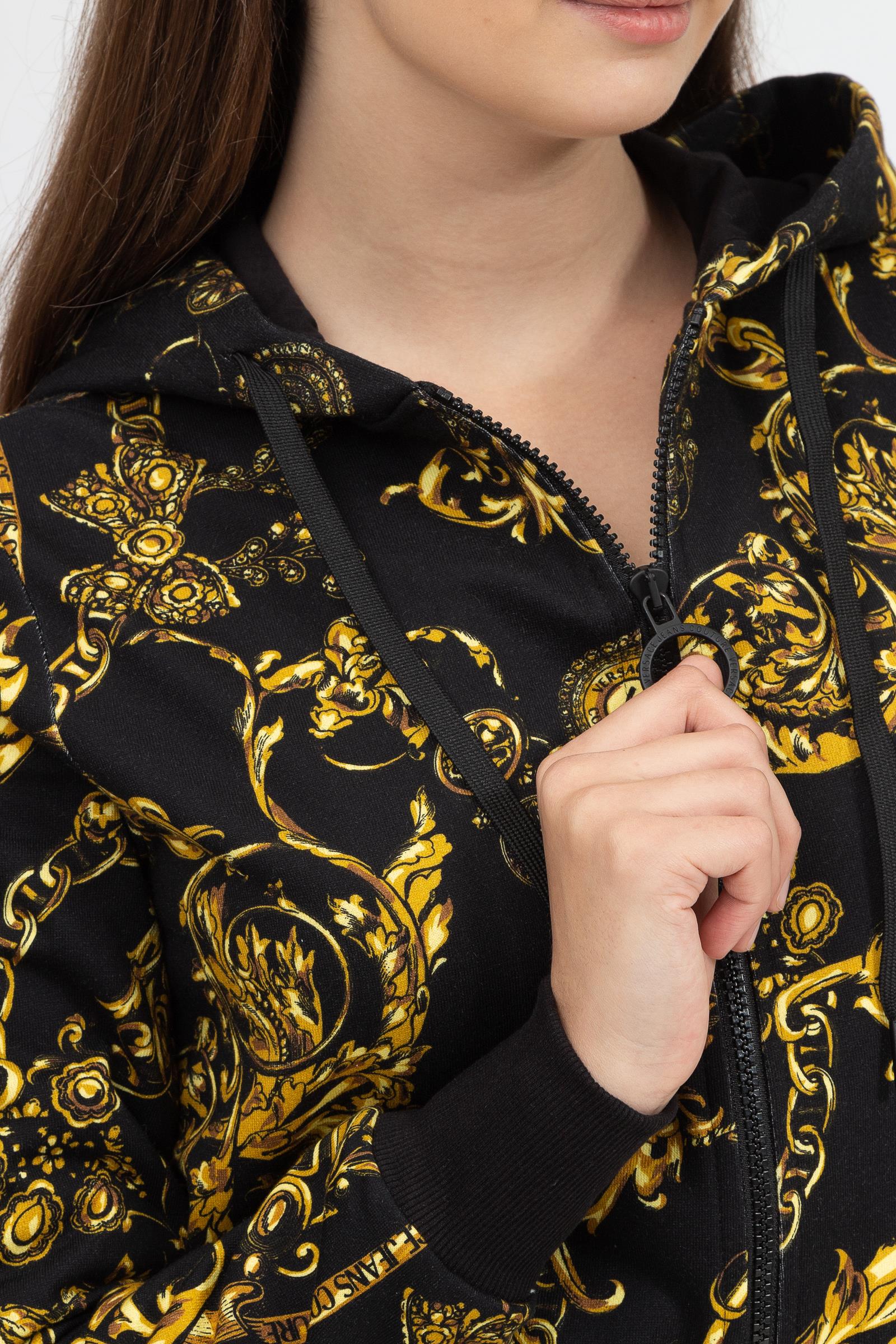 Versace Jeans Couture Kadın Fermuarlı Sweatshirt