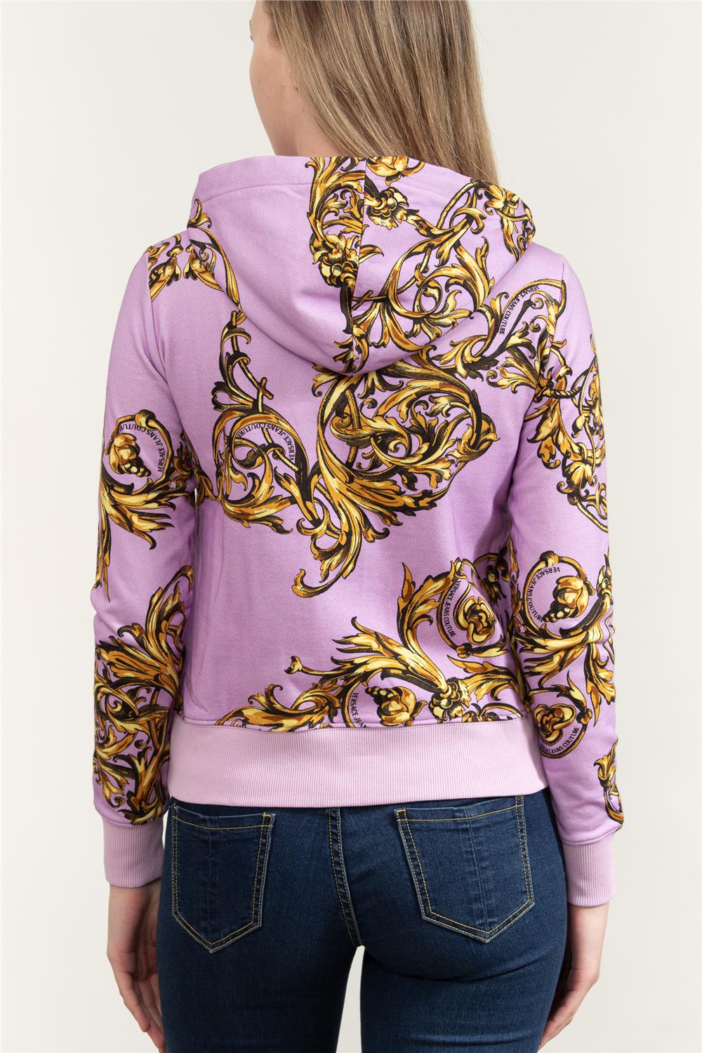 Versace Jeans Couture Kadın Fermuarlı Sweatshirt