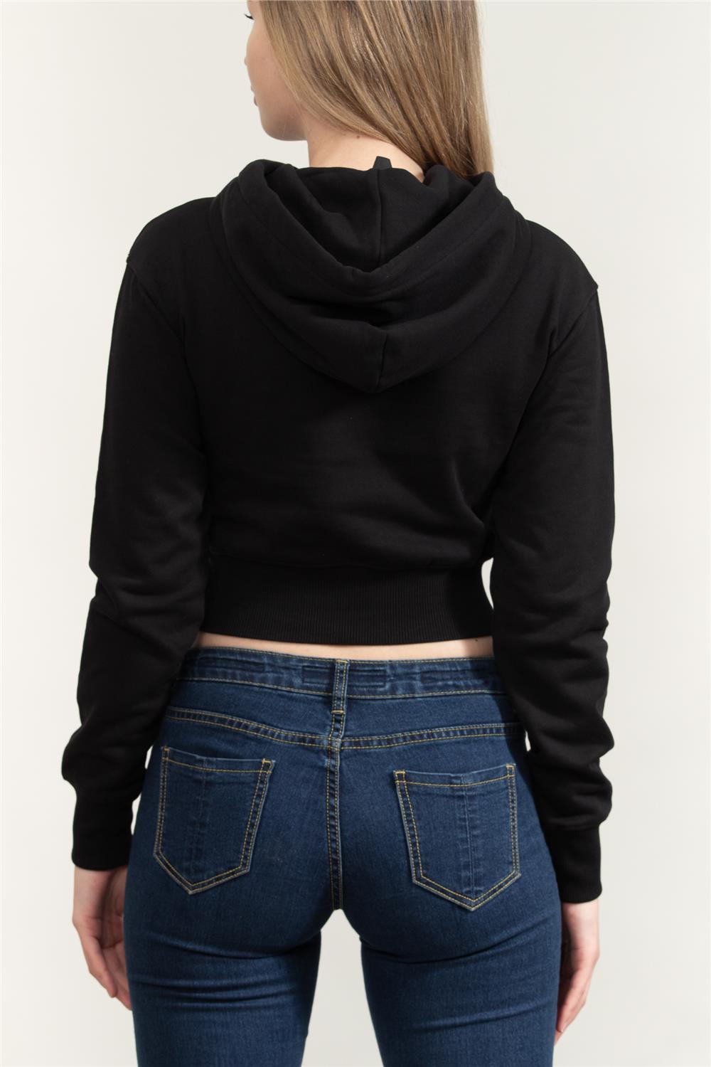 Versace Jeans Couture Kadın Kapüşonlu Sweatshirt