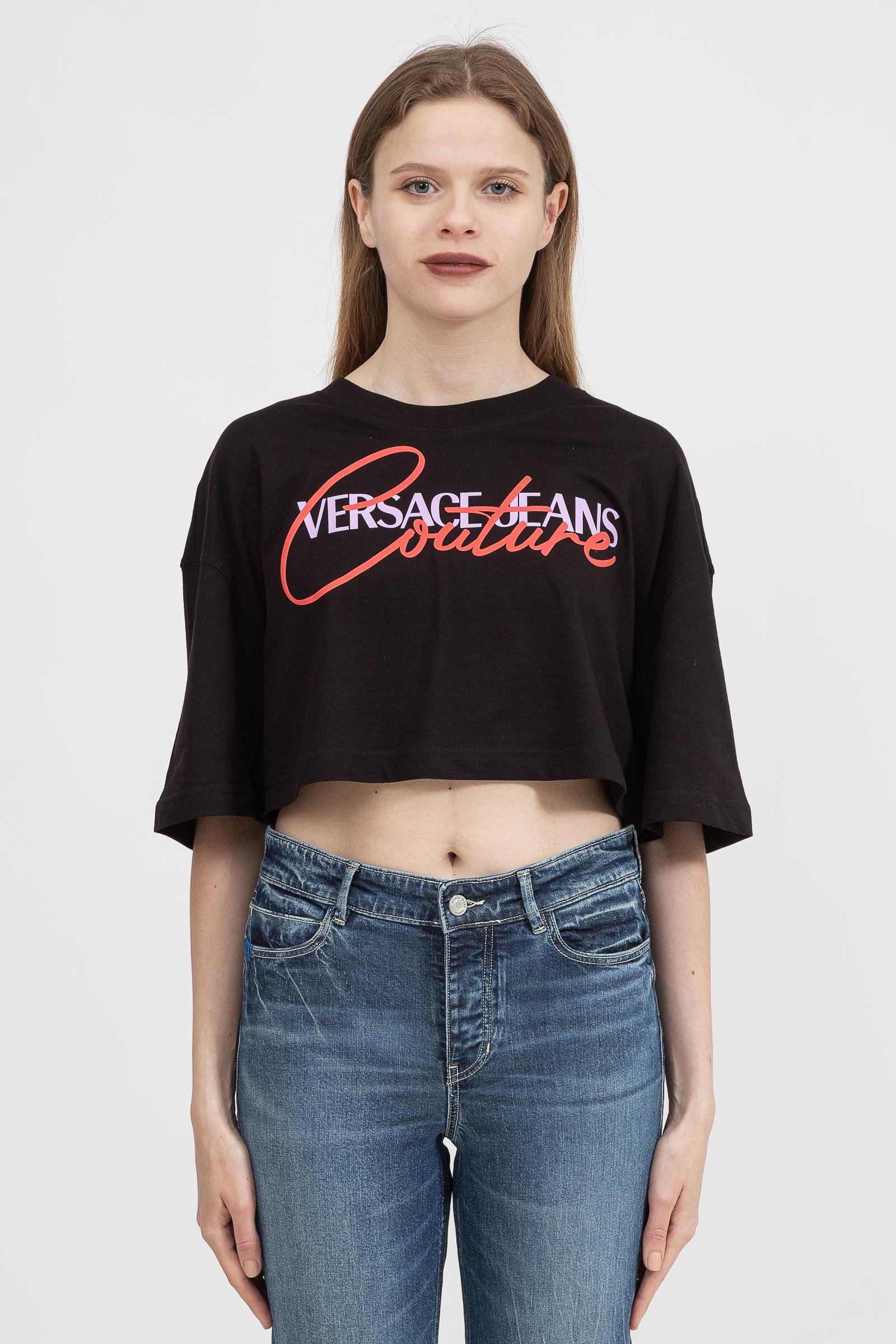 Versace Jeans Couture Kadın Uzun Kollu T-Shirt
