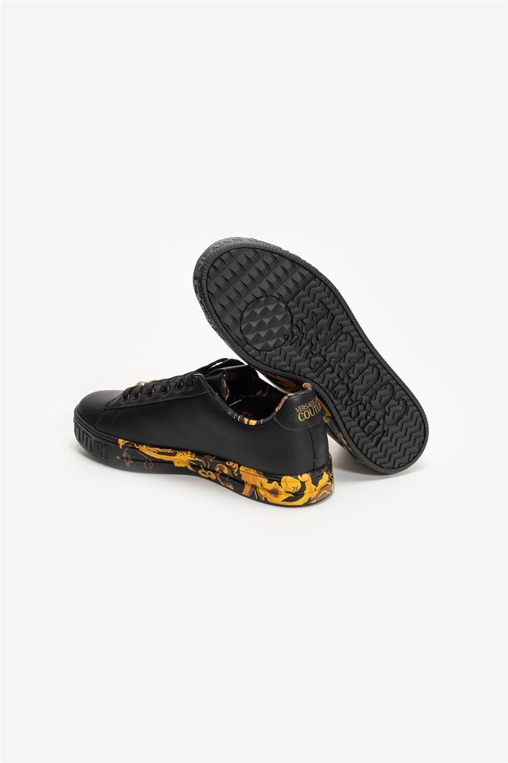 Versace Jeans Couture Leather Printed Outsole Kadın Sneaker