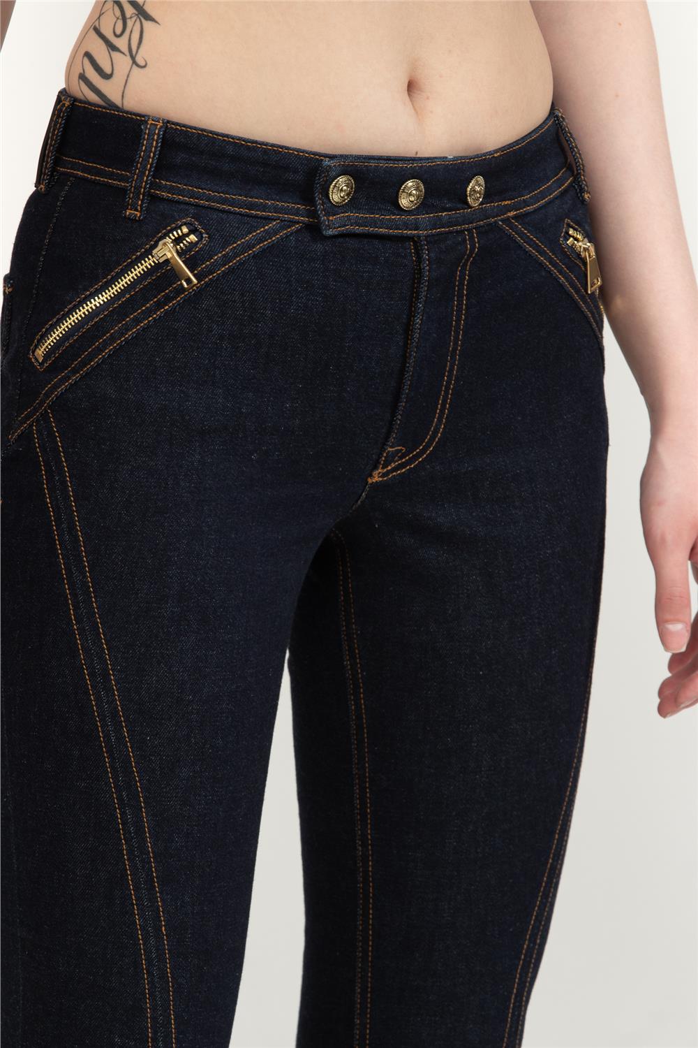 Versace Jeans Couture Mix Kadın 5 Cepli Pantolon