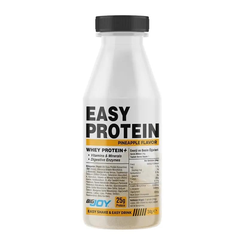 Bigjoy Easy Protein 34g x 12 Adet Ananas