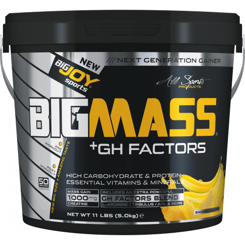 Bigjoy Sports BIGMASS Gainer GH FACTORS Muz 5000g