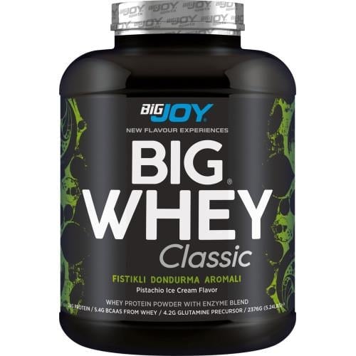 Bigjoy Sports BIGWHEY Whey Protein Classic Antep Fıstıklı Dondurma 2376g 72 Servis