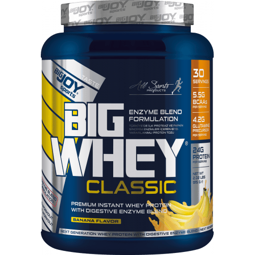 Bigjoy Sports BIGWHEY Whey Protein Classic Muz 990g 30 Servis