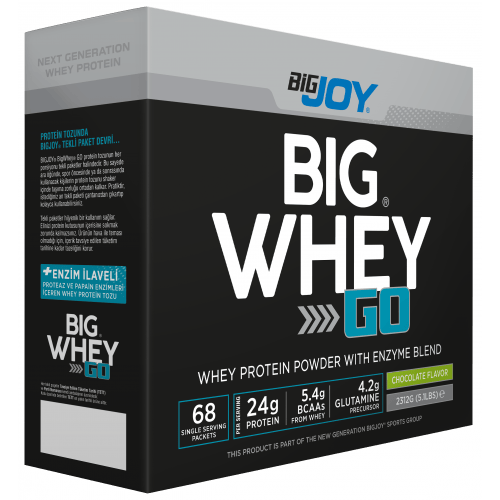 Bigjoy Sports BIGWHEYGO Whey Protein Çikolata 68 Servis