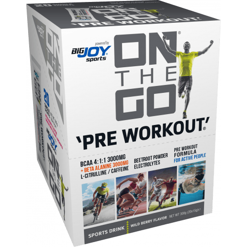 Bigjoy Sports ONTHEGO Preworkout Orman Meyveli 20 x 15g